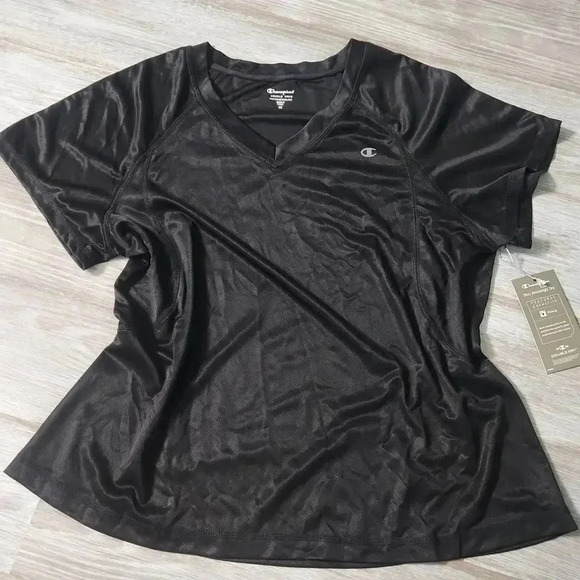Champion Tops - NWT Champion Double Dry V-Neck Tee Shirt